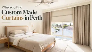 Custom made curtains Perth