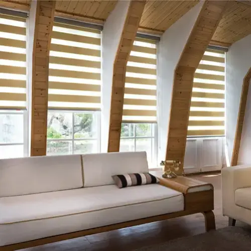 zebra blinds in living room perth